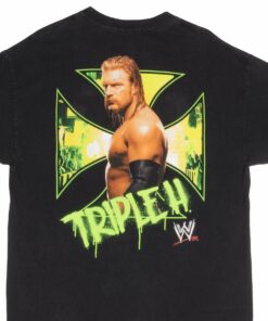 VINTAGE WRESTLING WWE TRIPLE H TEE SHIRT 2007 VINTAGE WRESTLING WWE TRIPLE H TEE SHIRT 2007