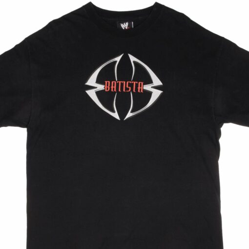 VINTAGE WWE BATISTA WRESTLING TEE SHIRT 2002