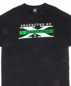 VINTAGE WWE WWF D GENERATION X TEE SHIRT 2002