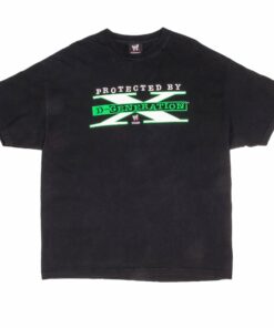 VINTAGE WWE WWF D GENERATION X TEE SHIRT 2002