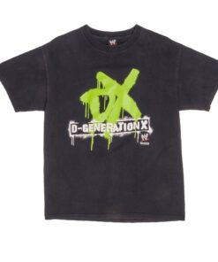 VINTAGE WWE WWF D GENERATION X TEE SHIRT 2007