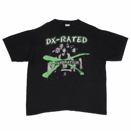 VINTAGE WWF D GENERATION X DX RATED TEE SHIRT 1998