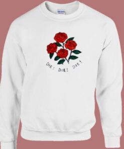 Die Die Die Rose 80s Sweatshirt 1 Die Die Die Rose 80s Sweatshirt 2