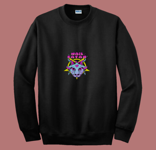 Hail Satan 80s Sweatshirt