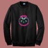 Hail Yourself Cute Pink And Blue Goat Baphomet 80s Sweatshirt