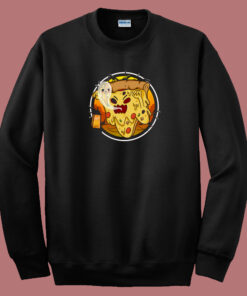 Halloween Day 2021 For Pizza Lovers 80s Sweatshirt Halloween Day 2021 For Pizza Lovers 80s Sweatshirt