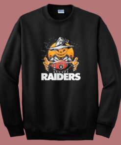 Halloween Las Vegas Raiders Sweatshirt Halloween Las Vegas Raiders Sweatshirt