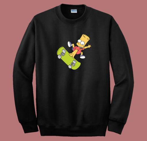 Happy Bart Skate 80s Sweatshirt