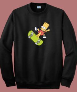 Happy Bart Skate 80s Sweatshirt