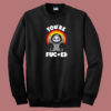 Happy Reaper Fcked 80s Sweatshirt