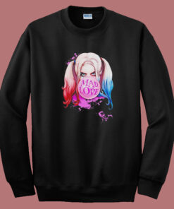 Harley Quinn Mad Love Sweatshirt Harley Quinn Mad Love Sweatshirt