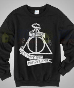 Harry Potter Deathly Hallows Quote Unisex Sweatshirt Harry Potter Deathly Hallows Quote Unisex Sweatshirt