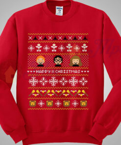 Harry Potter Says Happy Christmas Sweater Harry Potter Says Happy Christmas Sweater
