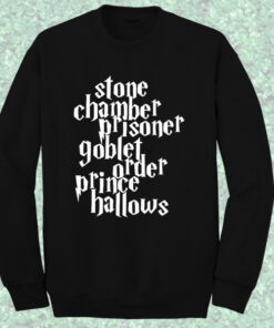 Harry Potter Stone Chamber Prisoner Crewneck Sweatshirt Harry Potter Stone Chamber Prisoner Crewneck Sweatshirt