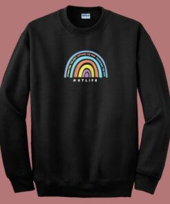 Hashtag OT Life Rainbow 80s Sweatshirt 2