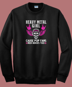 Heavy Metal Girl Sweatshirt On Sale 1
