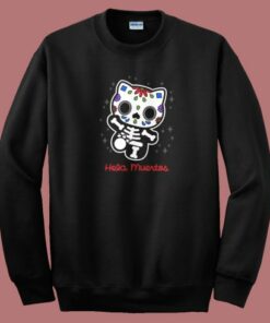 Hello Kitty Hello Muertos Sweatshirt 1 Hello Kitty Hello Muertos Sweatshirt 2