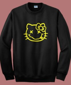 Hello Kitty Nirvana Logo Sweatshirt 1 Hello Kitty Nirvana Logo Sweatshirt 2