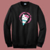 Hello Kitty Scoops I Did It Again 80s Sweatshirt