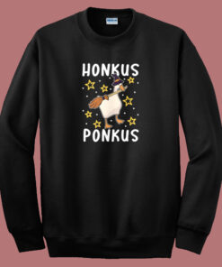 Honkus Ponkus Funny Christmas Sweatshirt 1
