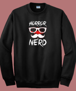 Horror Nerd 80s Sweatshirt Horror Nerd 80s Sweatshirt