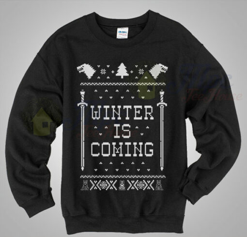 House Stark Game of Thrones Winter is Coming Christmas Sweater