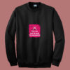 Hug Me I’m Vaccinated 80s Sweatshirt