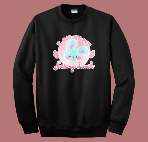 I Am At My Fucking Limit Funny Sweatshirt