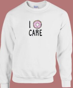 I Donut Care 80s Sweatshirt