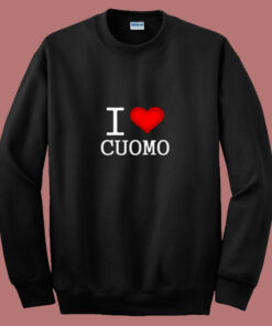I Heart Cuomo 80s Sweatshirt 1