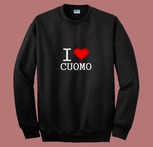 I Heart Cuomo 80s Sweatshirt