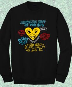 I Love American 80s Pop Art Sweatshirt 1 I Love American 80s Pop Art Sweatshirt 4