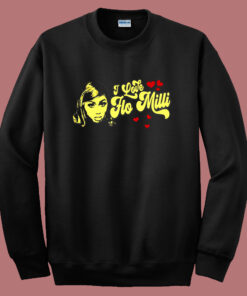 I Love Flo Milli Ice Baby Sweatshirt I Love Flo Milli Ice Baby Sweatshirt
