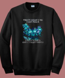 I Play Games And I Forget Things 80s Sweatshirt
