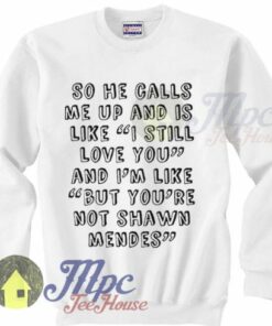 I Still Love You But You’re Not Shawn Mendes Sweatshirt