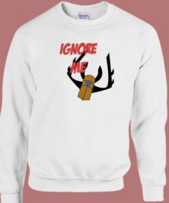 Ignore Me Aesthetic 80s Sweatshirt