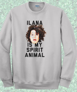 Ilana Is My Spirit Animal Bob Burger Crewneck Sweatshirt 1