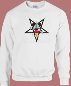 Illuminati Mickey Mouse 80s Sweatshirt 2