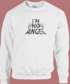 Im No Angel Wings 80s Sweatshirt 1