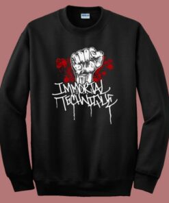Immortal Band Technique Rapper Sweatshirt 1 Immortal Band Technique Rapper Sweatshirt 2