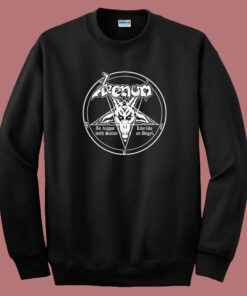 In League With Satan 80s Sweatshirt 1