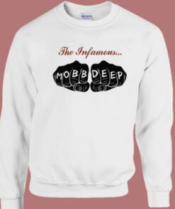 Infamous Mobb Deep Rappers Sweatshirt 1 Infamous Mobb Deep Rappers Sweatshirt 2
