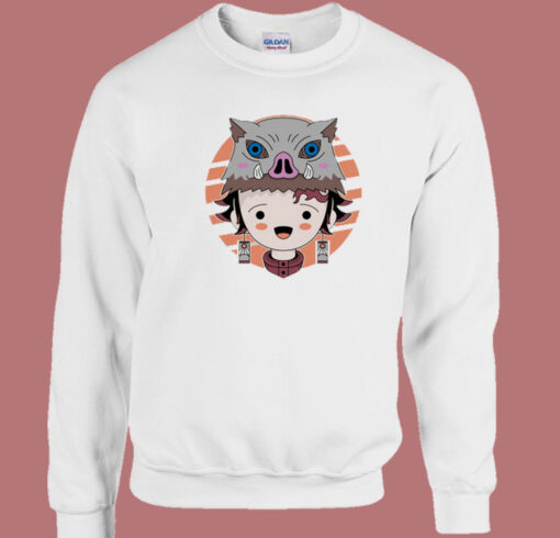 Inosuke Mask Tanjiro Sweatshirt Sale On Sale