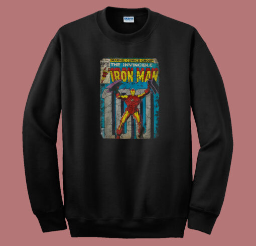 Iron Man Classic Retro 80s Sweatshirt