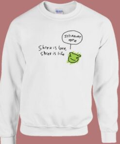 It Is Never Ogre 80s Sweatshirt