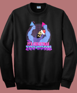 Its Christmas You Boob Sweatshirt 1