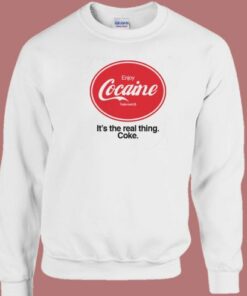 Its The Real Things Coke Sweatshirt