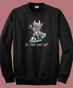 Its Your Lucky Day 80s Sweatshirt 1