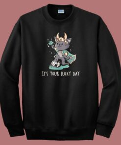 Its Your Lucky Day 80s Sweatshirt 2