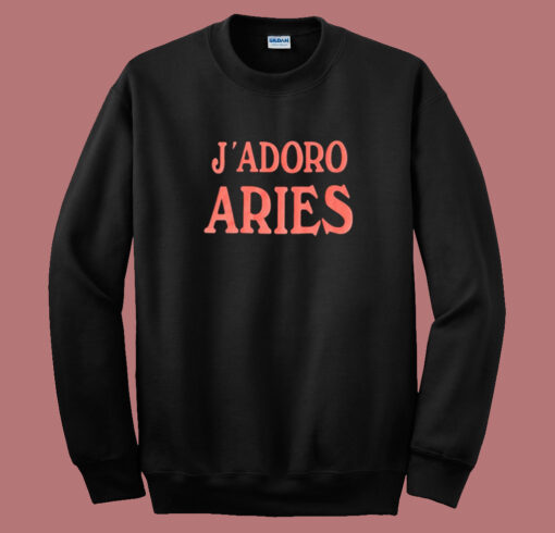 J Adoro Aries Sweatshirt